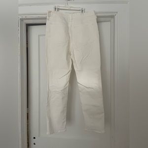 Madewell - white, perfect vintage jeans, size 29